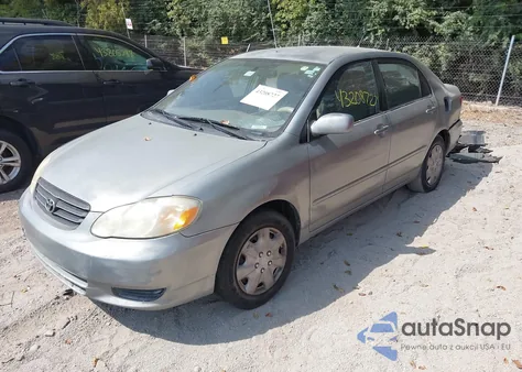 2004 Toyota Corolla Le from USA, damaged, VIN 1NXBR32E44Z249209